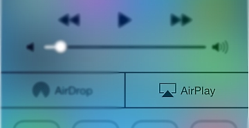 AirPlay icon in iOS 7